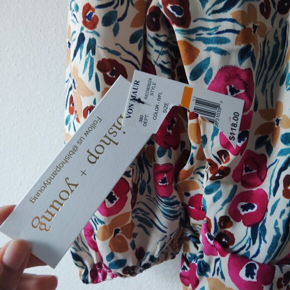bishop + young Floral Mini Dress - Multicolor - Picture 6 of 9